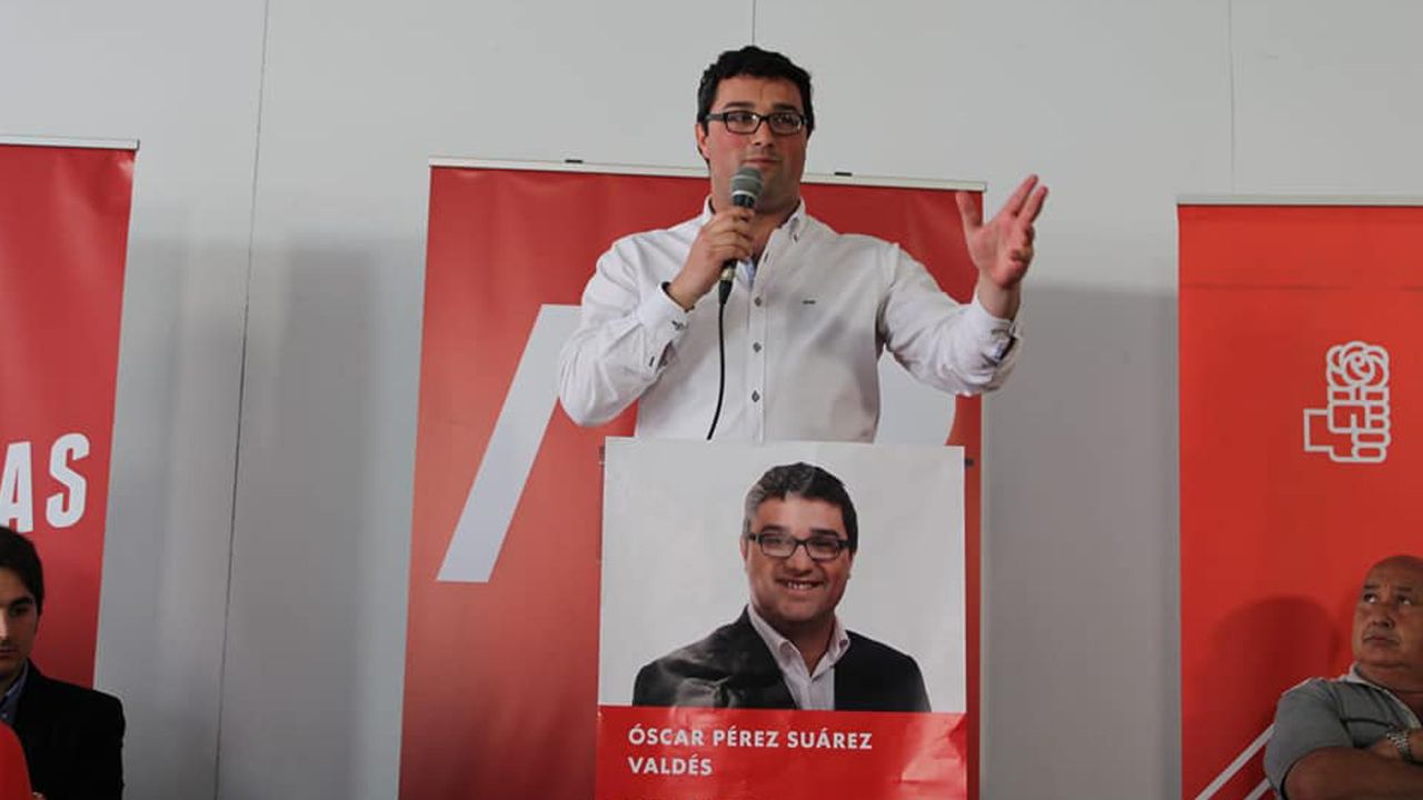 �scar P�rez, del PSOE de Vald�s