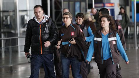 Familiars de los pasajeros de Germanwings
