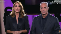 Beatriz Archidona y Santi Acosta, emocionados en �De Viernes� al despedirse de su compa�ero Ra�l Triguero.