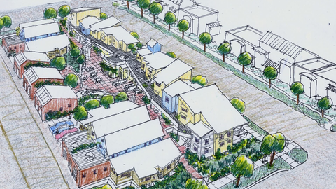 Proyecto de cohousing El Llar, en Gij�n