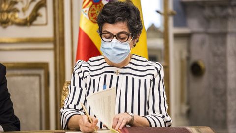 La exministra de Asuntos Exteriores, Arancha González Laya