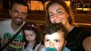 Sergio Machado y Lgia Sousa, con sus dos hijos