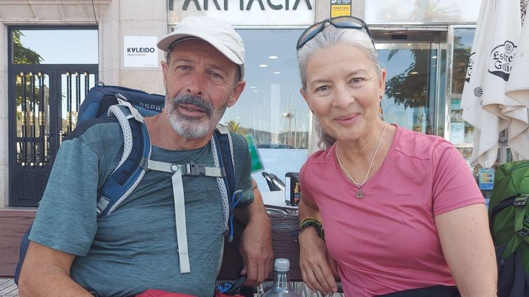 Begoña López y Avelino León buscaban un camino poco masificado.