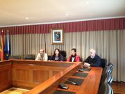 La alcaldesa compareci� acompa�ada por los concejales socialistas