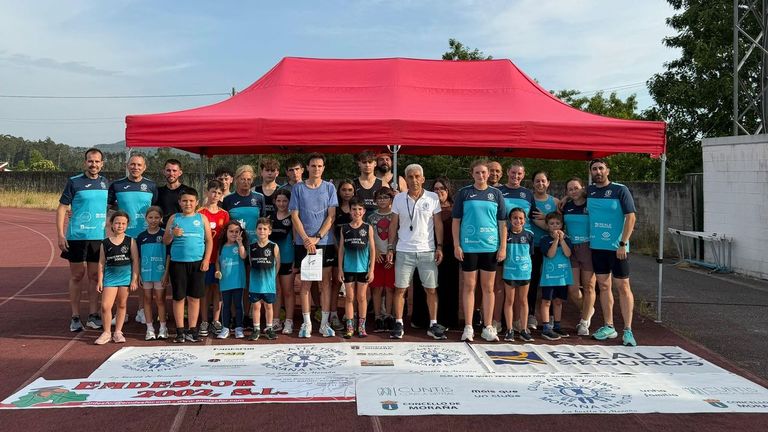 O atletismo con alma de familia que revoluciona el deporte en Moraña