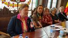 Lourdes Broulln Ferrads, en primer trmino, durante los actos del 8-M del 2020