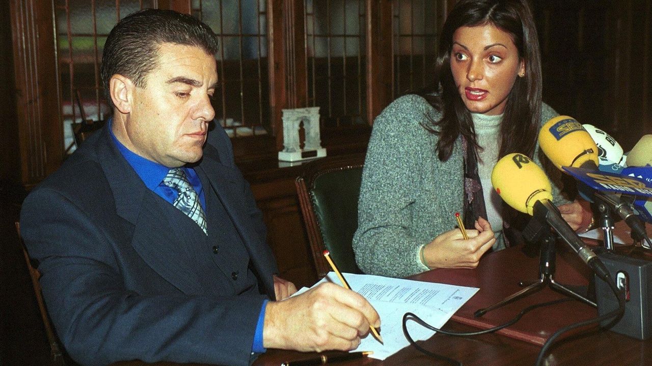 Isamael lvarez y Nevenka Fernndez en una imagen de archivo