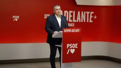 El secretario de organización del PSOE, Santos Cerdán