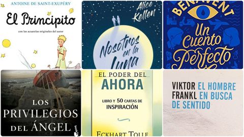Los seis libros de bolsillo más vendidos en el 2021, según los datos de la Confederación Española de Libreros (Cegal). 