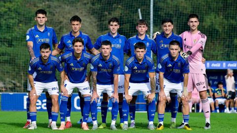 Once del Real Oviedo Vetusta ante el Marino de Luanco