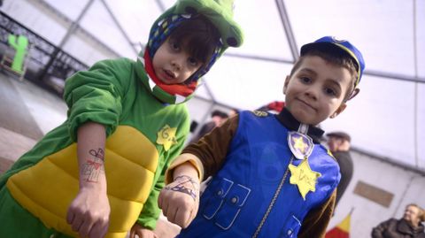 Fiesta infantil en Ourense