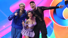 Los finalistas: Paul, Naiara y Juanjo