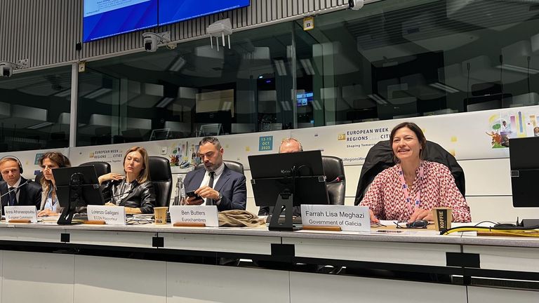 Galicia muestra en Bruselas todas sus áreas de apoyo a los emprendedores, sobre todo en el rural