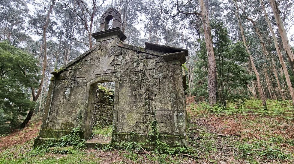 Iglesia de San Miguel, en Tambo, el nico templo que hay ahora en pie, aunque se sabe que existi un monasterio y otra ermita