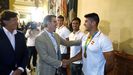 Feijoo recibe a los deportistas gallegos en Ro