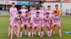 Once inicial del Vetusta ante el Atltico Astorga