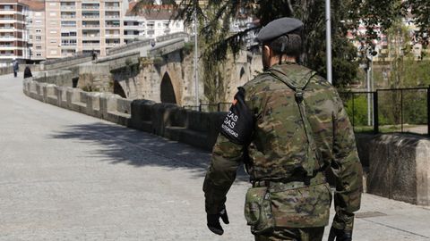Los militares de la Brilat ya han estado en Ourense con motivo de la crisis del coronavirus