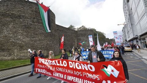 Manifestacin de la CIG en Lugo
