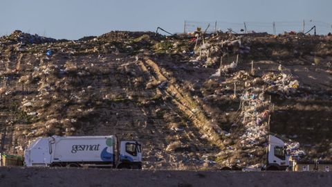 Una imagen del vertedero de Toledo donde encontraron a Ángel, el niño de 11 años desaparecido junto a su primo.