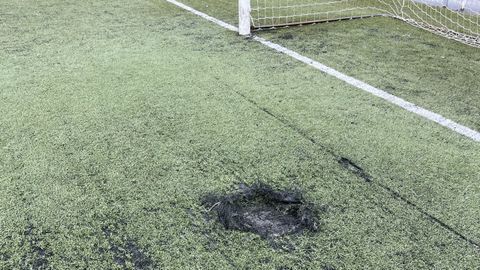 El boquete por el que se suspendi� el Real Oviedo femenino 'B'-UD Llanera