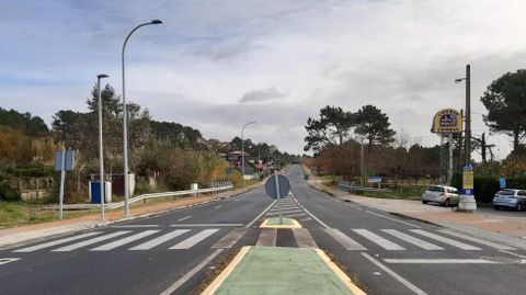 Major fue uno de los núcleos rurales de Sanxenxo que este miércoles se quedó sin luz