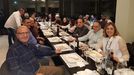 Asistentes a la cena navideña del PP, en el restaurante Manuel Bistró