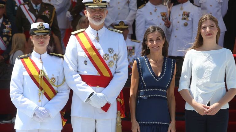 El año de Leonor en un Marín, la villa que «nos acoge a todos como vecinos»