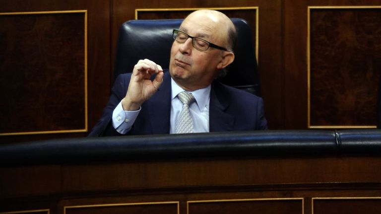 Cristóbal Montoro, «bocatto di cardinale»