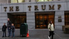 El sede de la empresa familiar de Trump, en el nmero 40 de Wall Street