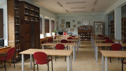 Aulas del colegio diocesano del Seminario Menor de Santiago