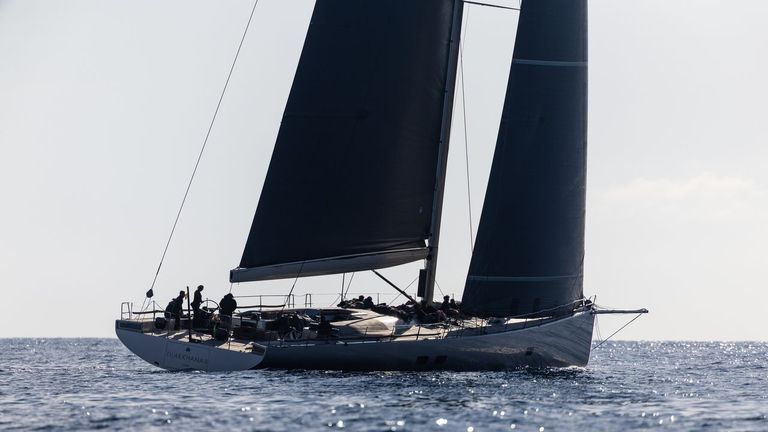 El Tilakkhana II marca el ritmo y se anota el Line Honours de La Larga en la 22ª Sandberg PalmaVela