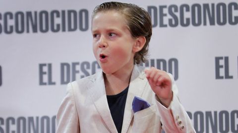 Marco Sanz, que interpreta a Marcos, el hijo del protagonista. 
