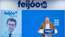 El secretario xeral do PPdeG, Miguel Tellado, presentó la campaña