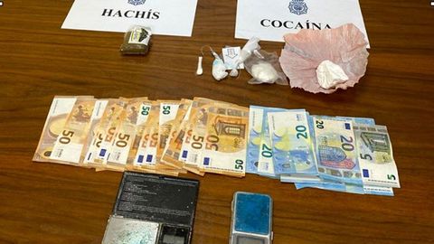 En la vivienda de los sospechosos se encontr dinero en efectivo y droga