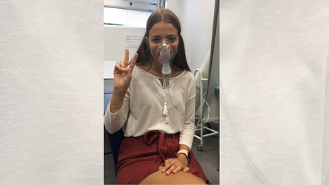 Con 17 a�os comienza a sufrir problemas respiratorios