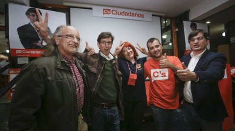 Cierre de campaña de Ciudadanos en A Coruña