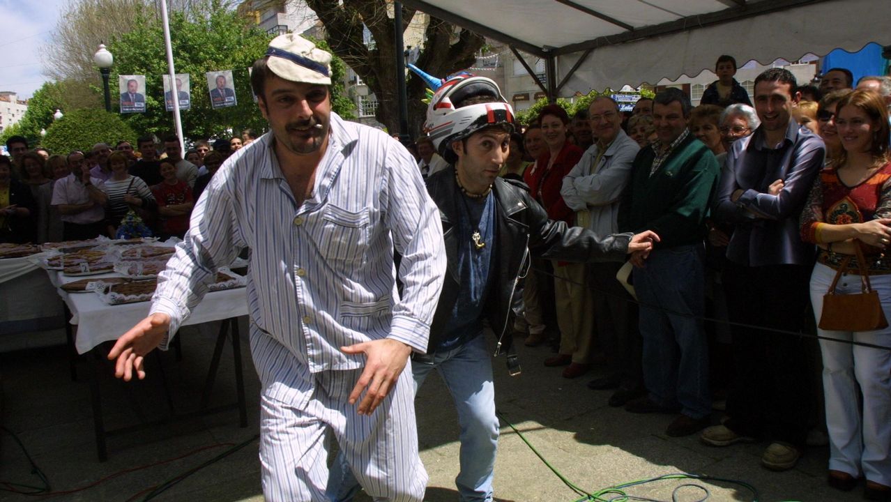 Rober Rivas El reencuentro de «Os Tonechos» en «Land Rober»