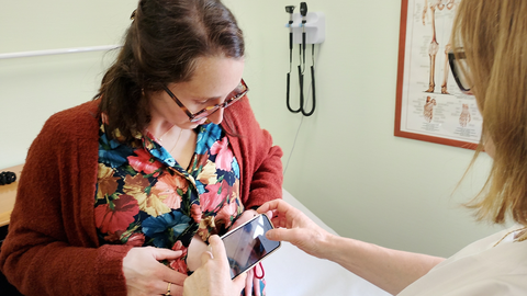 Teledermatolog�a en Villaviciosa.