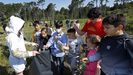 ACTIVIDAD VOZ NATURA EN EL PARQUE NATURAL DE CORRUBEDO, LIMPIEZA DE PLANTAS INVASORAS