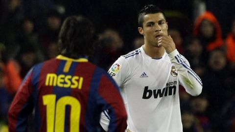Messi y Cristiano Ronaldo.Leo Messi y Cristiano Ronaldo.