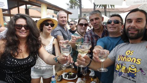 Foto de uno de los últimas ediciones de la Festa do Viño do Condado do Tea