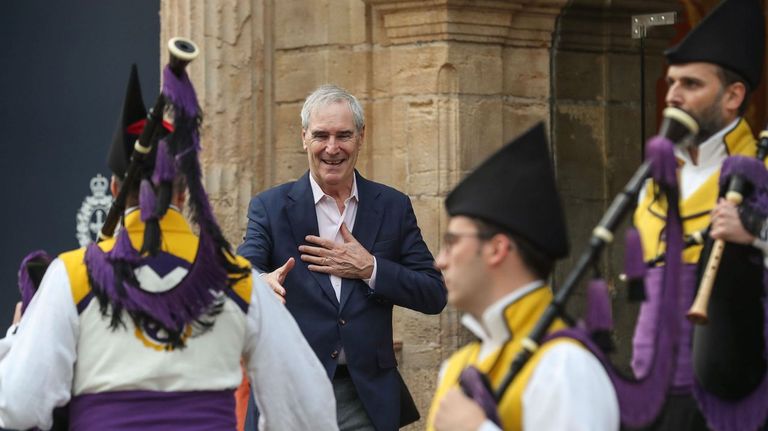 El escritor, ensayista, académico y expolítico canadiense, Michael Ignatieff, Premio Princesa de Asturias de Ciencias Sociales 2024, en Oviedo