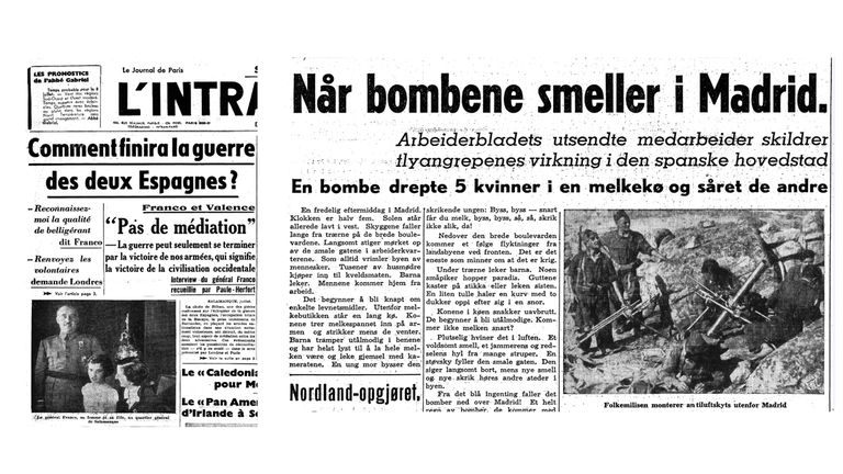 Dos textos de reporteras en la Guerra Civil en España