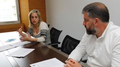 La alcaldesa y el portavoz de Por Viveiro anticiparon este sbado las bases de las ayudas para que los beneficiarios vayan preparando las solicitudes