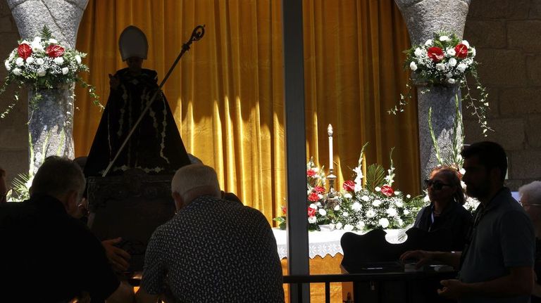 Devoción por San Benitiño en Lérez: «Es el más milagreiro»