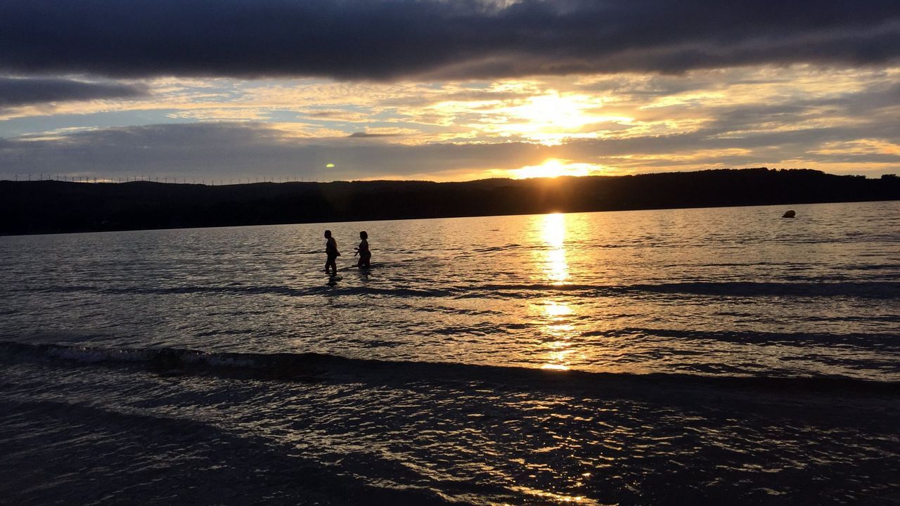 Puesta de sol en Moaa el pasado 19 de noviembre
