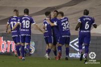 Celebraci�n gol del Sporting
