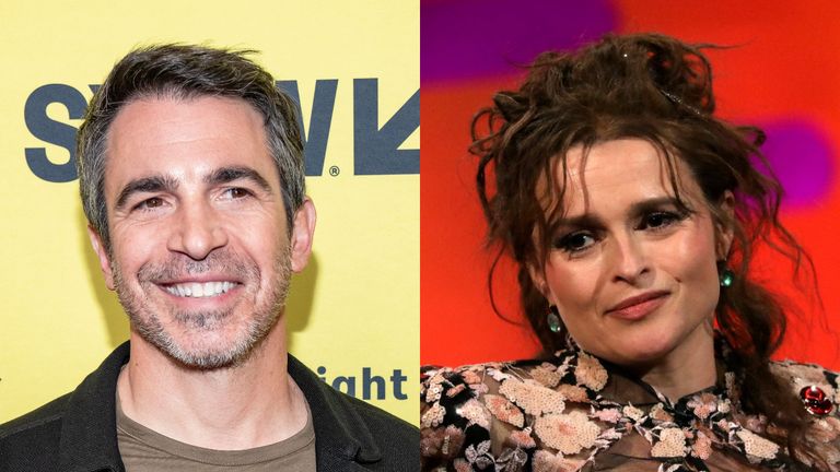 Helena Bonham Carter y Chris Messina, en la cuarta temporada de «The White Lotus»