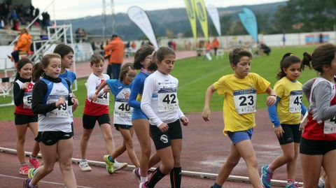 Campeonato de Galicia de marcha en pista en Pobra