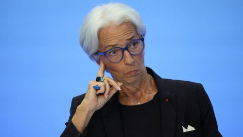 Christine Lagarde, presidenta del BCE